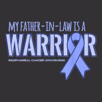 My Father In Law Is A Warrior Esophageal Cancer Vintage Hoodie | Artistshot