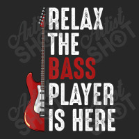 Relax The Bass Player Is Here Guitarist Instrument Strings T Shirt Men's T-shirt Pajama Set | Artistshot