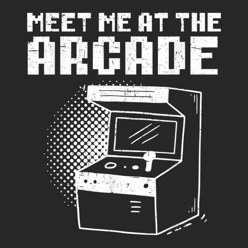 Meet Me At The Arcade Gaming Video Game Player Gamer T Shirt Men's T-shirt Pajama Set by roopeedwrich76 | Artistshot