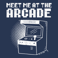 Meet Me At The Arcade Gaming Video Game Player Gamer T Shirt Men Denim Jacket | Artistshot