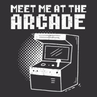 Meet Me At The Arcade Gaming Video Game Player Gamer T Shirt Vintage Hoodie | Artistshot