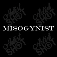 Misogynist Thin Text Zipper Hoodie | Artistshot