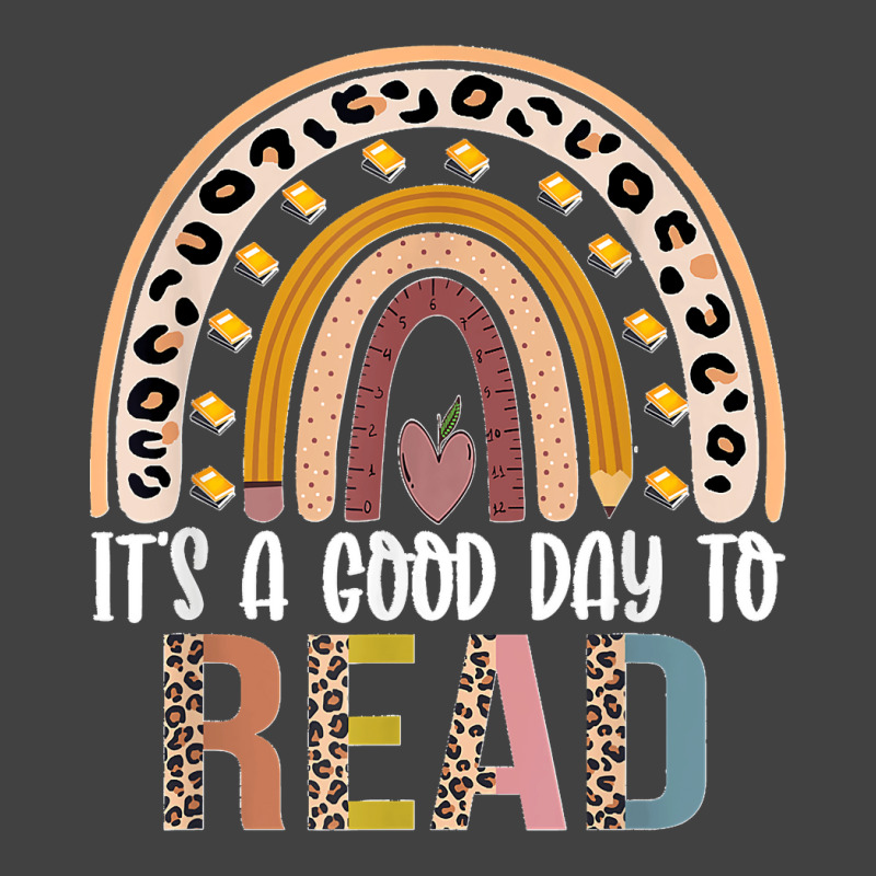 It's A Good Day To Read A Book Bookworm Book Lover Rainbow Vintage T-Shirt by EaglesonBonnie | Artistshot