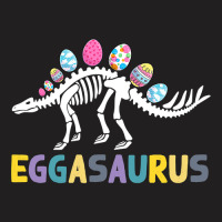 Eggasaurus Stegosaurus Easter Egg Dinosaur Funny Easter T-shirt | Artistshot