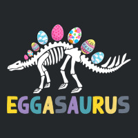 Eggasaurus Stegosaurus Easter Egg Dinosaur Funny Easter Crewneck Sweatshirt | Artistshot