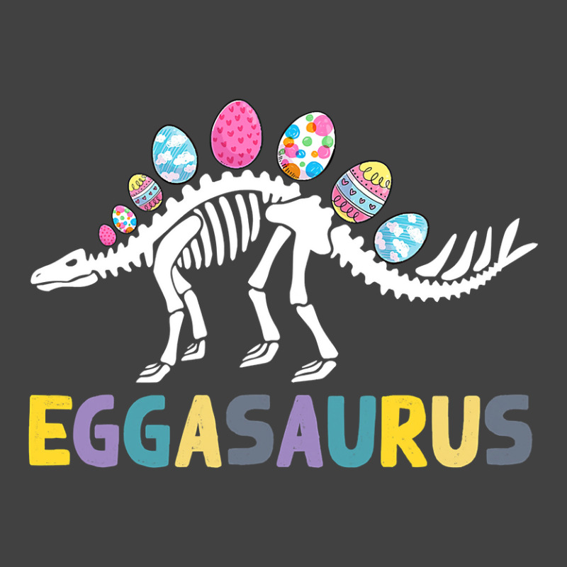 Eggasaurus Stegosaurus Easter Egg Dinosaur Funny Easter Vintage T-shirt | Artistshot