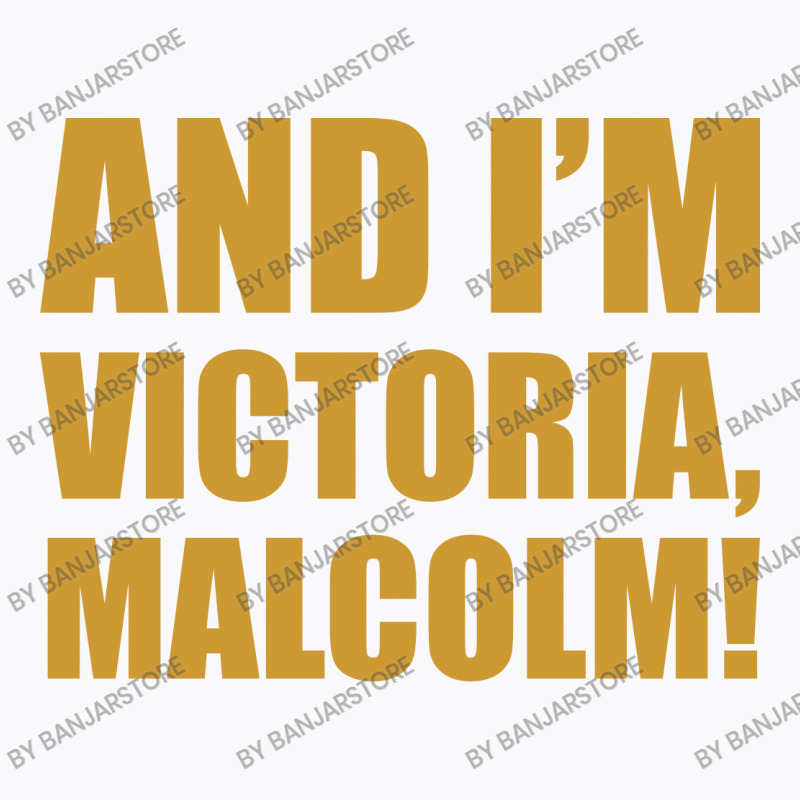 Malcolm (gold) T-shirt | Artistshot