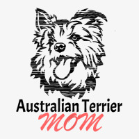 Vintage Australian Terrier Mom Australian Terrier Loves Tank Top Ladies Fitted T-shirt | Artistshot