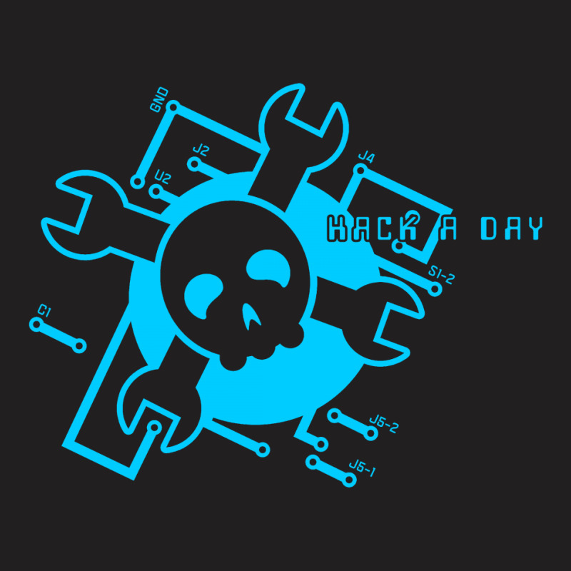 Hack A Day T-Shirt by TheSamsat | Artistshot