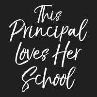 Principal Gift For Women This Principal Loves Her School Pullover Hood Ladies Polo Shirt | Artistshot