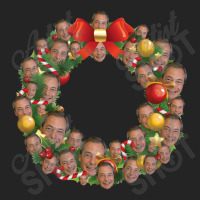 Nigel Farage Ukip Multiface Christmas Wreath 3/4 Sleeve Shirt | Artistshot