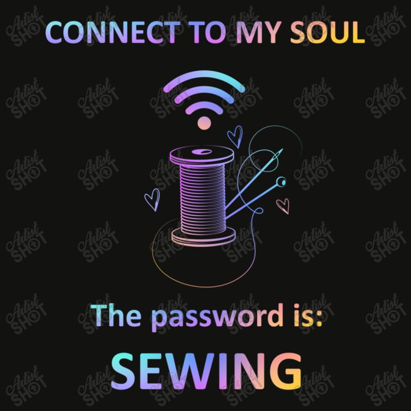 Connect To My Soul The Password Is Sewing Scorecard Crop Tee by Maria_Jezierski | Artistshot