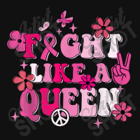 Fight Like A Queen Breast Cancer Warriors Flower Retro Full Set Car Mats | Artistshot