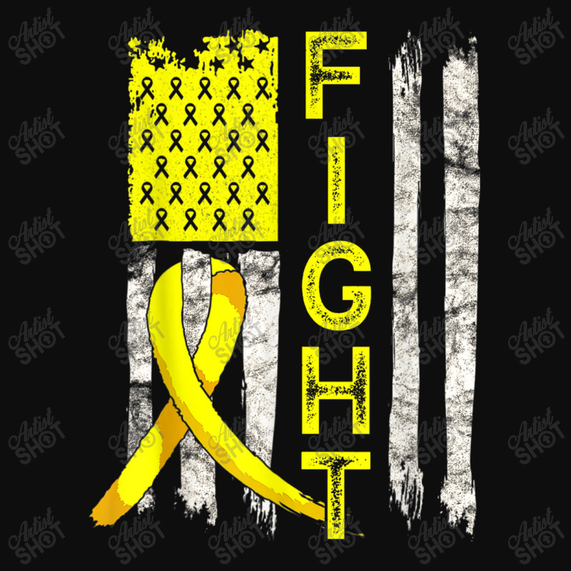 Fight Sarcoma Cancer Awareness American Flag Bone Cancer Crop Top by LaytonDesign | Artistshot