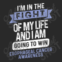 Fight To Win Esophageal Cancer Awareness Er Ribbon Printed Hat | Artistshot