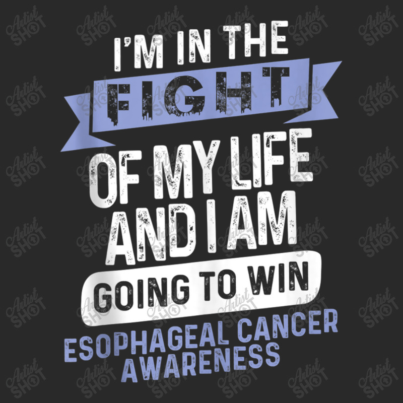 Fight To Win Esophageal Cancer Awareness Er Ribbon Printed hat by LaytonDesign | Artistshot