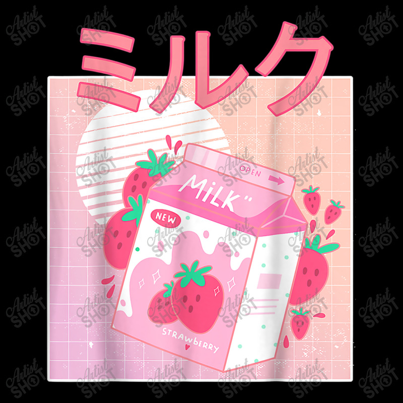 Funny Retro 90s Japanese Kawaii Strawberry Milk Shake Carton Women's V-Neck T-Shirt by MarquesDesign | Artistshot