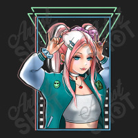 Futuristic Girl Anime  Japanese Art  Manga Anime Ladies Polo Shirt | Artistshot