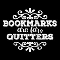 Bookmarks Are For Quitters Fancy Vintage White Text Raglan Baseball Te Unisex Jogger | Artistshot