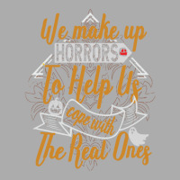 Halloween Funny Costume T  Shirt We Make Up Horrors To Help Us Cope Wi Men's T-shirt Pajama Set | Artistshot