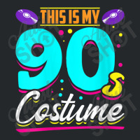 Womens 90s Generation Retro Music Lover Costume Party Nineties Charact Crewneck Sweatshirt | Artistshot