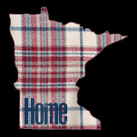 State Of Minnesota Plaid Minnesota Is Home Raglan Baseball Tee V-neck Tee | Artistshot