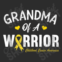 Grandma Of A Warrior Hero Childhood Cancer Awareness Cute Exclusive T-shirt | Artistshot