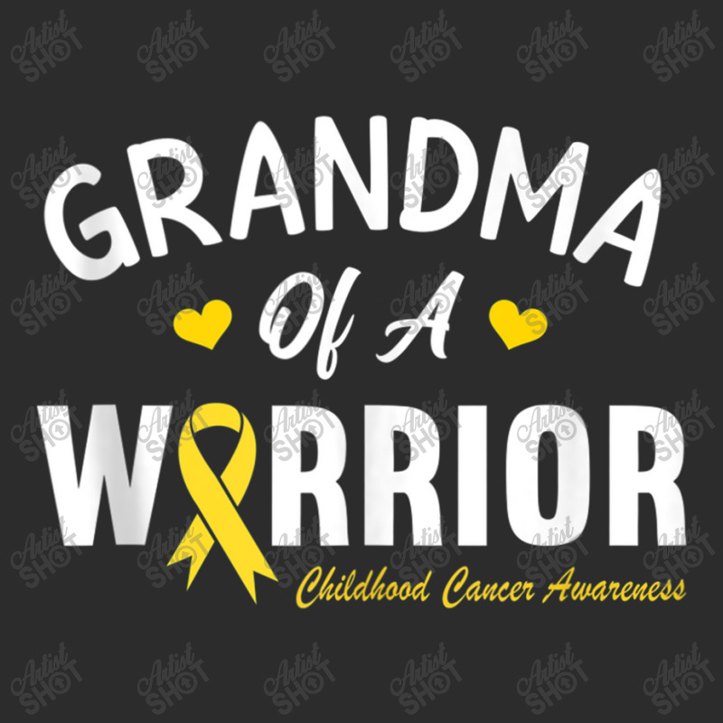 Grandma Of A Warrior Hero Childhood Cancer Awareness Cute Exclusive T-shirt | Artistshot