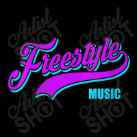 Womens Freestyle Music Retro Script Lettering Love The 80s Gifts Men Long Sleeve Shirts | Artistshot