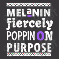 Melanin Fiercely Poppin On Purpose Ladies Curvy T-shirt | Artistshot