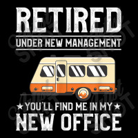 Retired Under New Management Funny Camping For A Camper Birthday Gifts Cropped Sweater | Artistshot