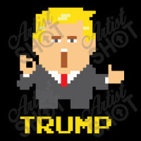 President Trump Pixel Character Pocket T-shirt | Artistshot