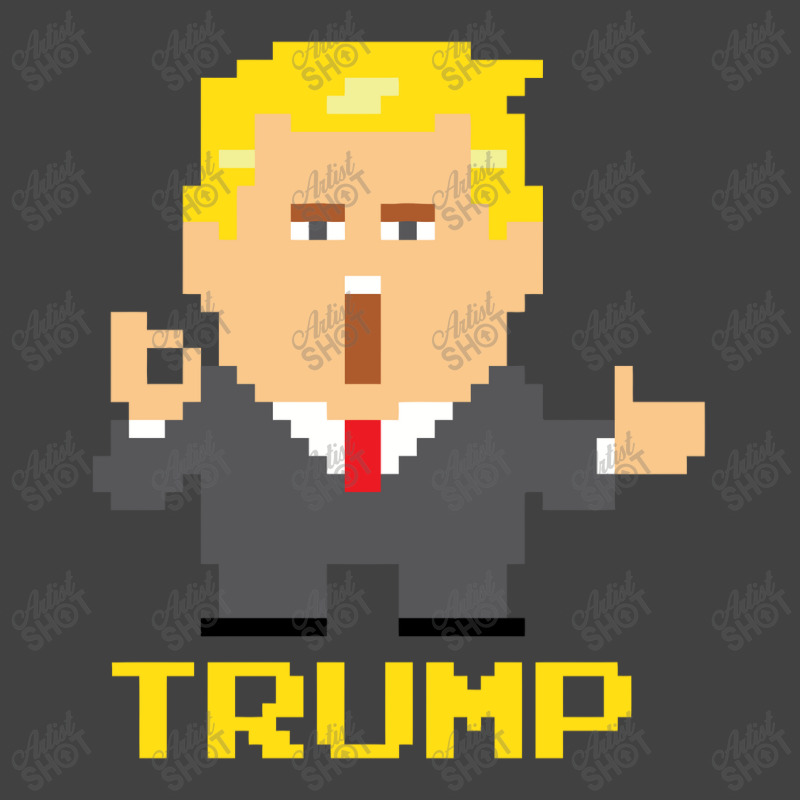 President Trump Pixel Character Vintage T-shirt | Artistshot