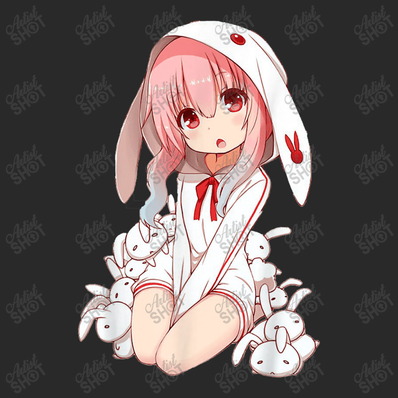 Kawaii Anime Girl Easter Bunny  Atomic Bullfrog Studios Printed hat by MarquesDesign | Artistshot