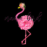 Flower Pink Mama Bird Momma Flamingo Summer Sea 2019 Floral Legging | Artistshot