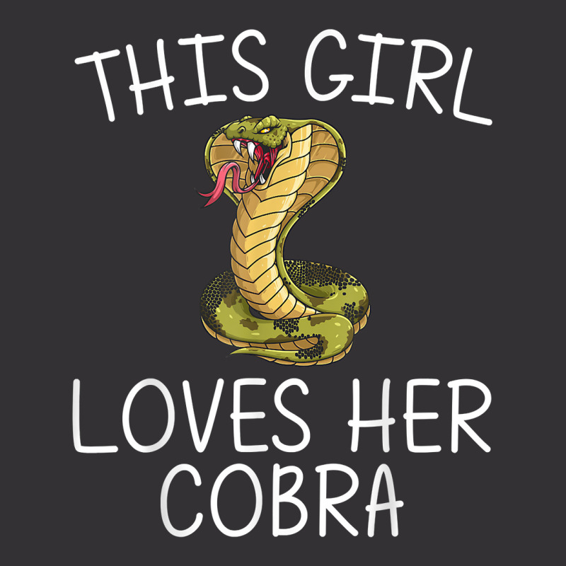 Cool Cobra Art For Girls Kids King Cobra Snake Lover Reptile T Shirt Vintage Short | Artistshot