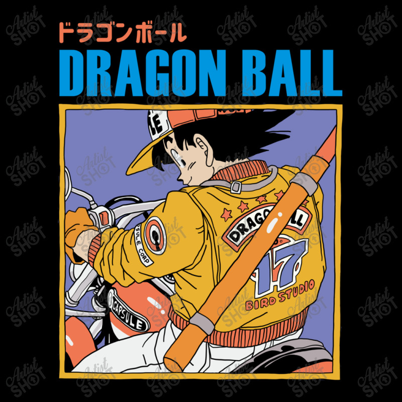 Goku Riding A Motocycle V-Neck Tee by Ha Thu | Artistshot