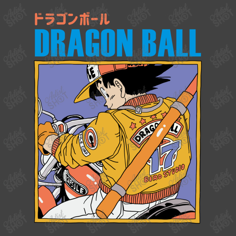 Goku Riding A Motocycle Vintage T-Shirt by Ha Thu | Artistshot