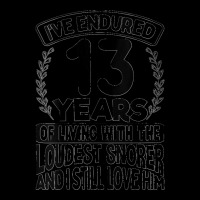 Womens 13th Wedding Anniversary Gifts For Her 13 Years Of Marriage Zipper Hoodie | Artistshot