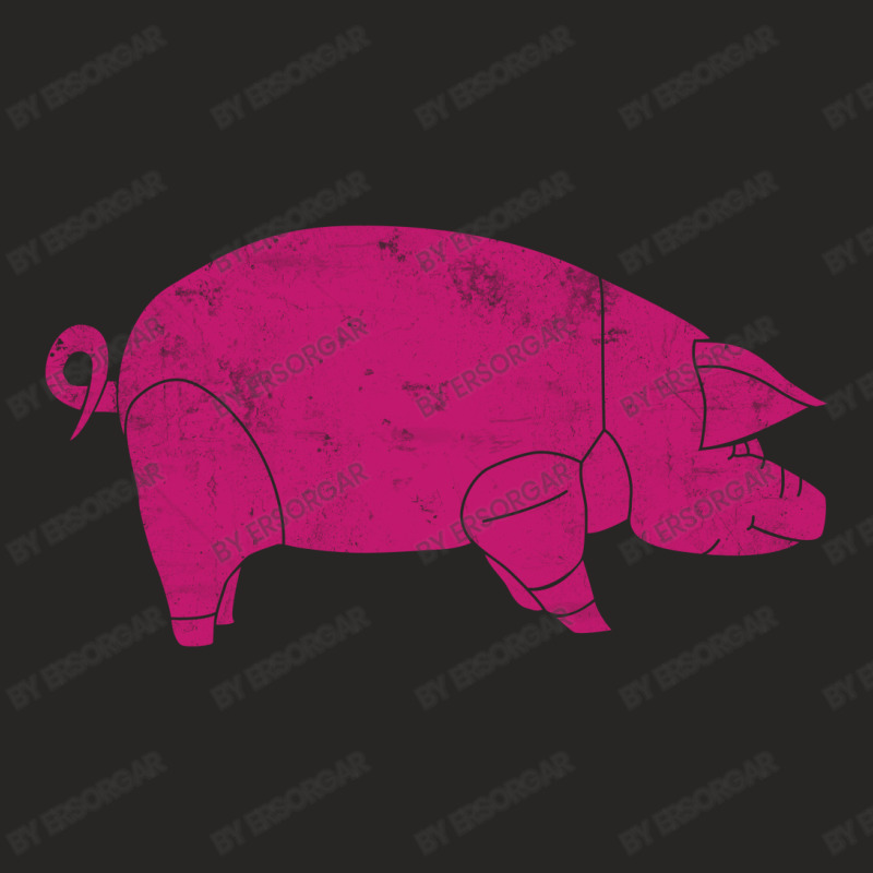 Animals Piggy Ladies Fitted T-Shirt by ersorgar | Artistshot