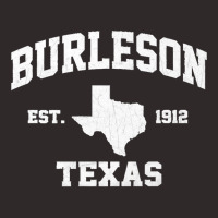 Burleson Texas Tx Vintage State Athletic Style Premium Racerback Tank | Artistshot