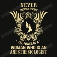 Never Underestimate The Anesthesiologist Scorecard Crop Tee | Artistshot