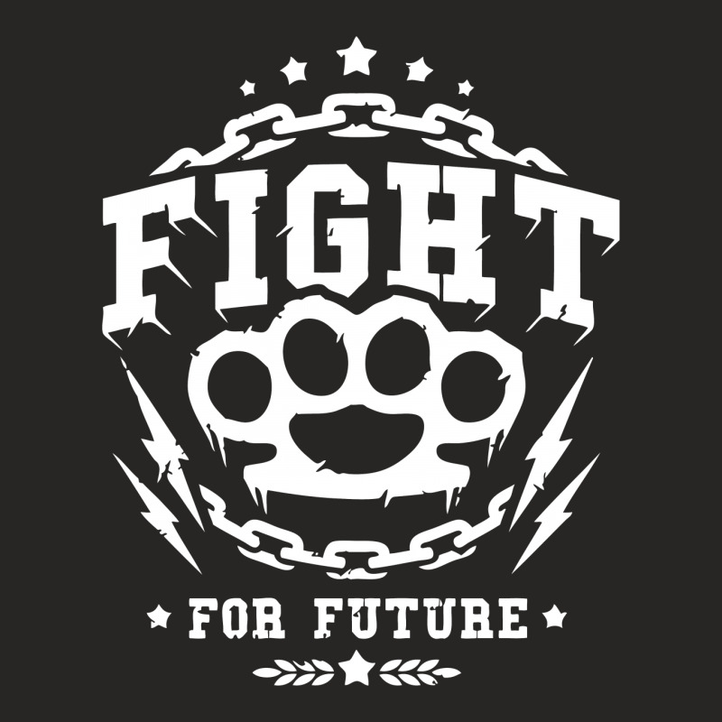 Fight For The Future Ladies Fitted T-Shirt by DitreamX | Artistshot