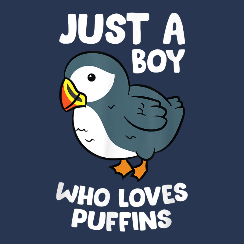 Just A Boy Who Loves Puffins Iceland Seabird Puffins T Shirt Ladies Denim Jacket by uekirstockpg | Artistshot