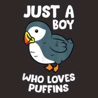 Just A Boy Who Loves Puffins Iceland Seabird Puffins T Shirt Racerback Tank | Artistshot