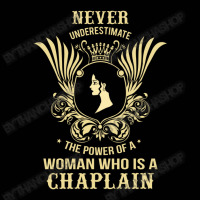 Never Underestimate The Chaplain Toddler 3/4 Sleeve Tee | Artistshot