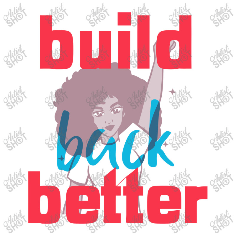 Build Back Better V-neck Tee | Artistshot