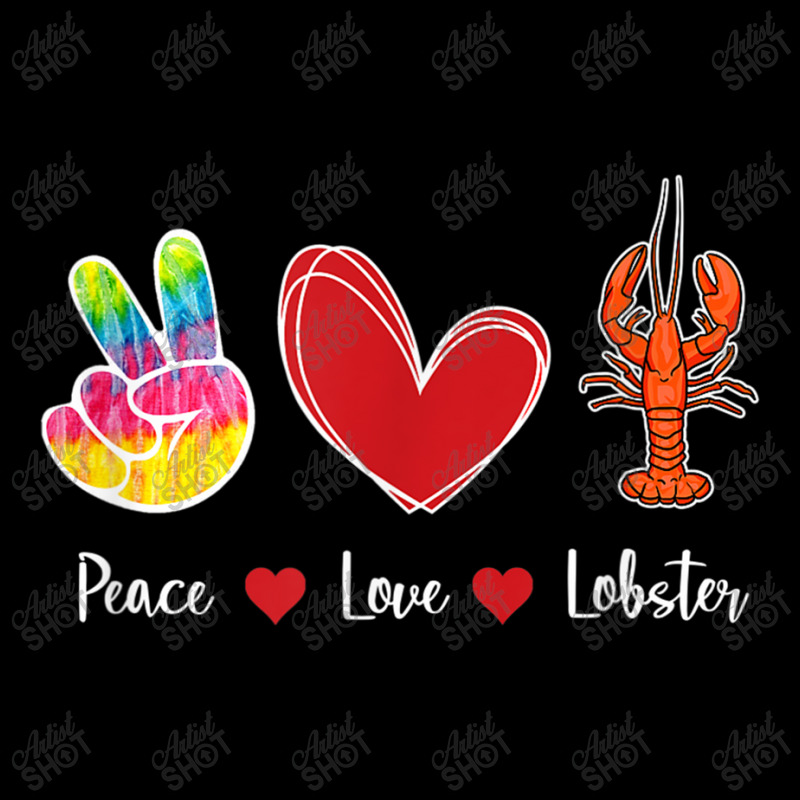 Deep Ocean Crustacean Sea Born Creatures Peace Love Lobster My Favorit Adjustable Cap | Artistshot