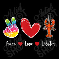 Deep Ocean Crustacean Sea Born Creatures Peace Love Lobster My Favorit Men's 3/4 Sleeve Pajama Set | Artistshot