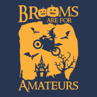 Halloween T  Shirt Brooms Are For Amateurs Funny Halloween T  Shirt Men Denim Jacket | Artistshot